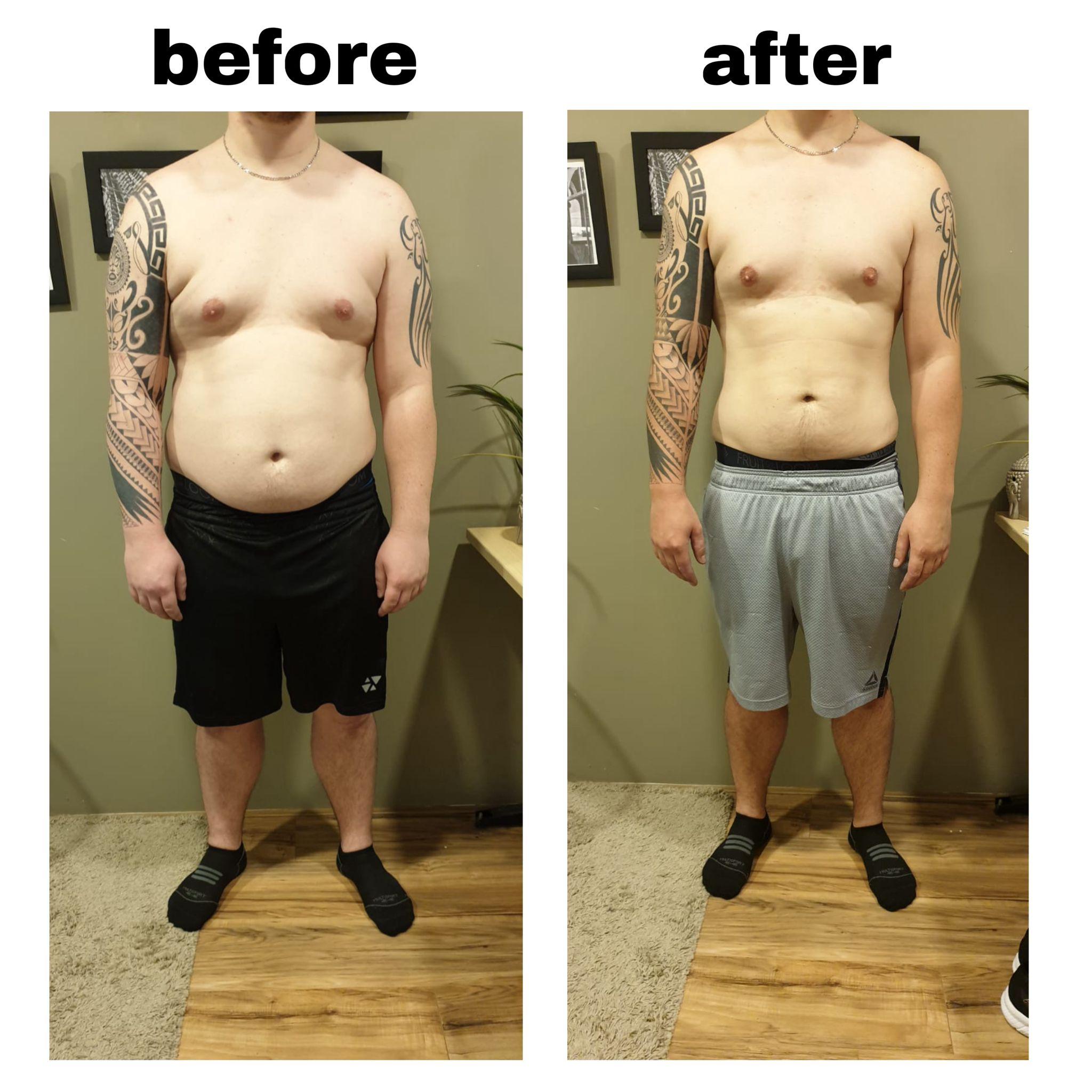 Transformatie 1 - Voor en Na